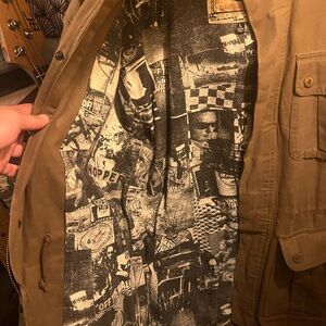 Men's green Vans jacket